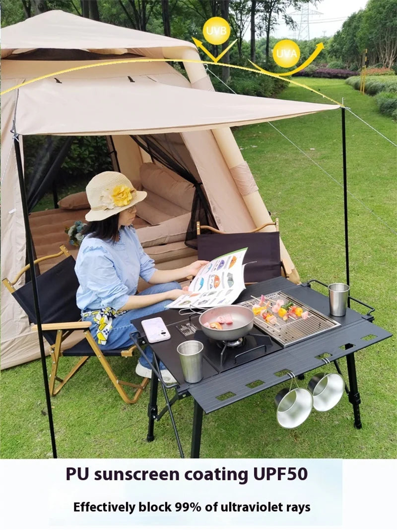 Lohascamping Inflatable Air Tent - Effortless One-Touch Setup for Family Adventures in Comfort
