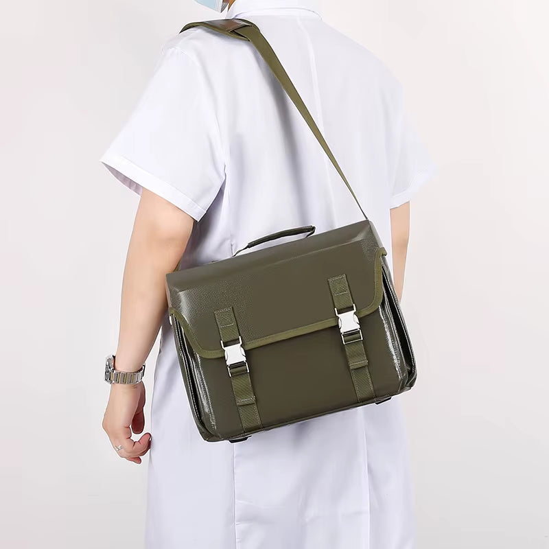 Outdoor Empty First Aid Kit Medical Kit Rescue Survival Kit Family Doctor Visiting Bag Waterproof Wear-Resistant Medical Kit