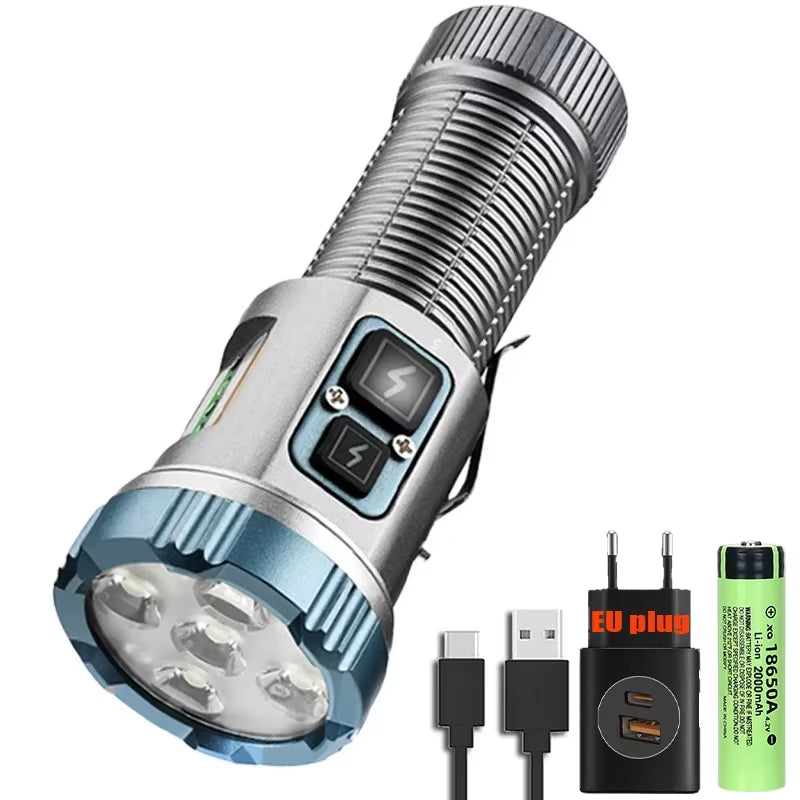 Ultra-Bright Waterproof LED Mini Flashlight - Your Ultimate Companion for Camping and Outdoor Adventures