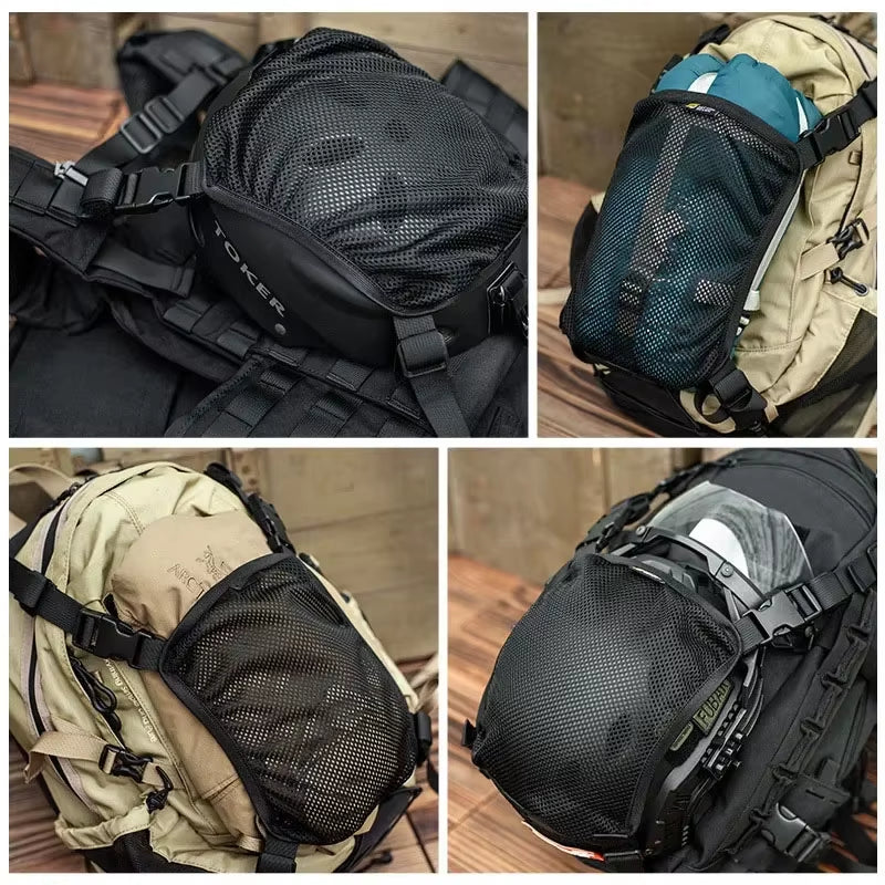 Versatile Tactical Helmet Bag - Multi-Purpose MOLLE Storage Pouch for Hunting and Airsoft Gear