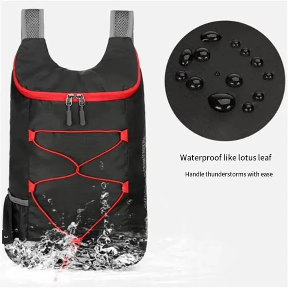 Ultimate Lightweight Waterproof Folding Backpack for Outdoor Adventures - Perfect for Camping, Hiking, and Travel