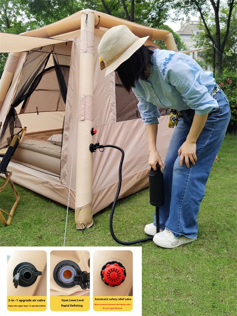 Lohascamping Inflatable Air Tent - Effortless One-Touch Setup for Family Adventures in Comfort