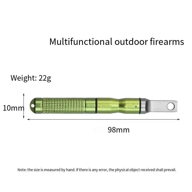 Waterproof Portable Flint Emergency Fire Starter - Multifunctional Outdoor Camping Tool for Survival Gear