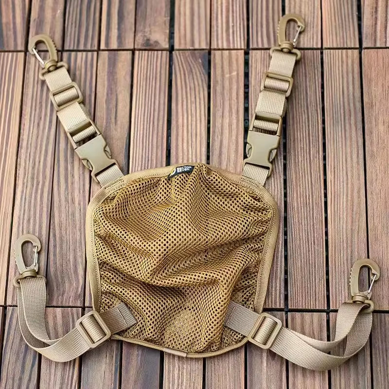 Versatile Tactical Helmet Bag - Multi-Purpose MOLLE Storage Pouch for Hunting and Airsoft Gear