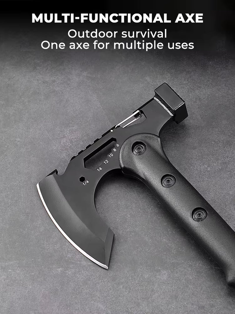 Outdoor Axe Camping Logging Cutting Axes Wild Survival Tourist Portable Tactical Multifunctional Survival Hatchet Tools