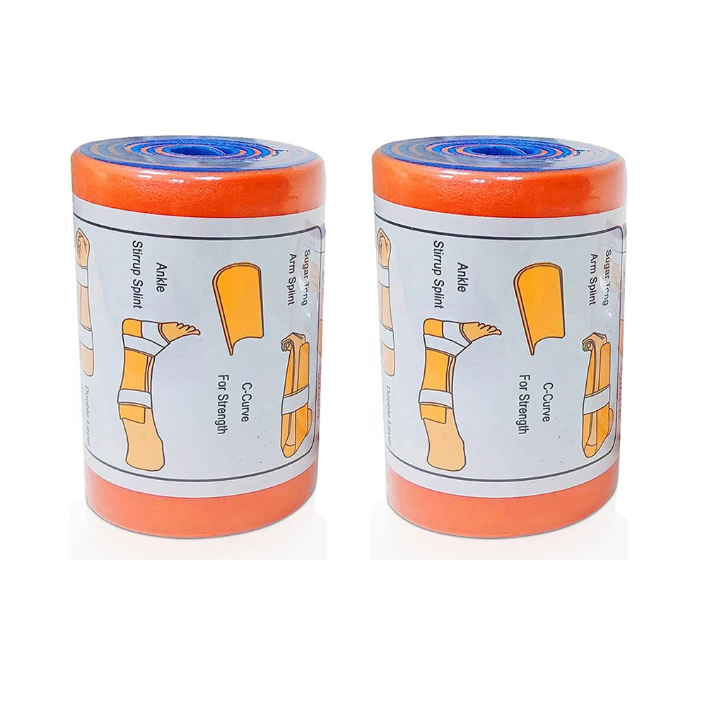 Versatile Aluminum First Aid Splint Roll - Essential Medical Polymer for Bone Stabilization in Emergencies and Outdoor Adventures