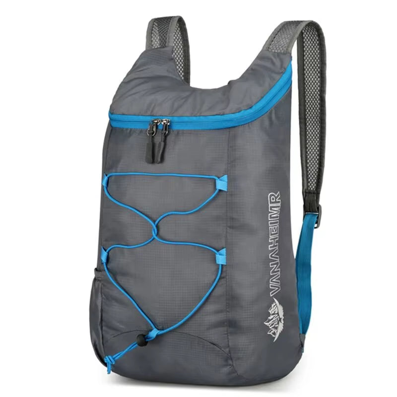 Ultimate Lightweight Waterproof Folding Backpack for Outdoor Adventures - Perfect for Camping, Hiking, and Travel