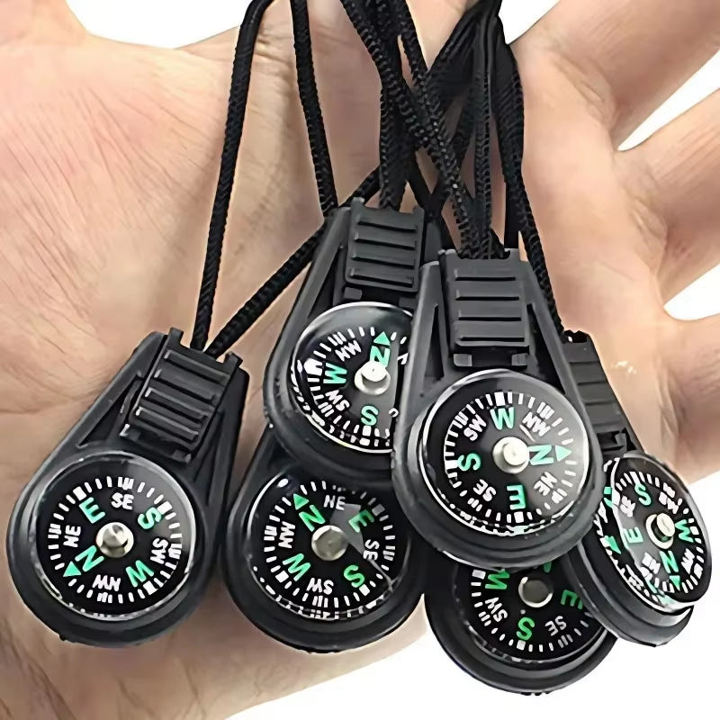 Explore the Outdoors with Our Colorful Mini Compass Keychain - Perfect for Camping, Hiking, and Adventure!