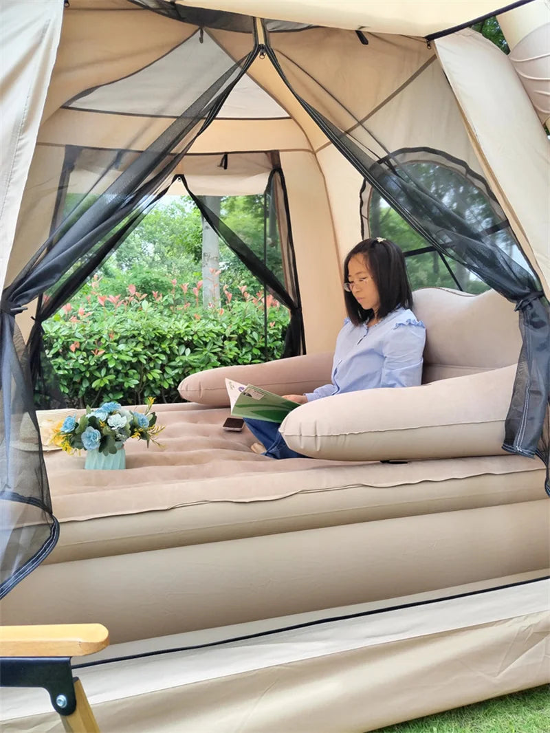 Lohascamping Inflatable Air Tent - Effortless One-Touch Setup for Family Adventures in Comfort