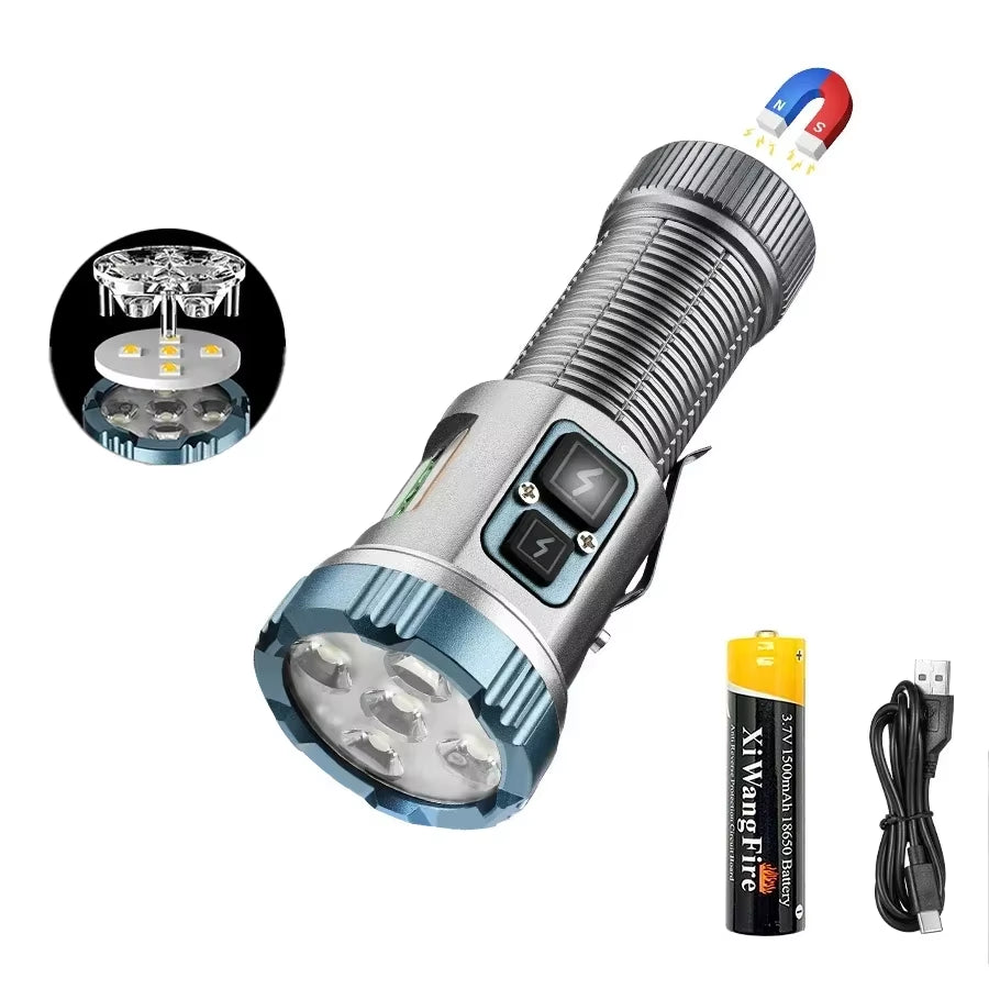 Ultra-Bright Waterproof LED Mini Flashlight - Your Ultimate Companion for Camping and Outdoor Adventures