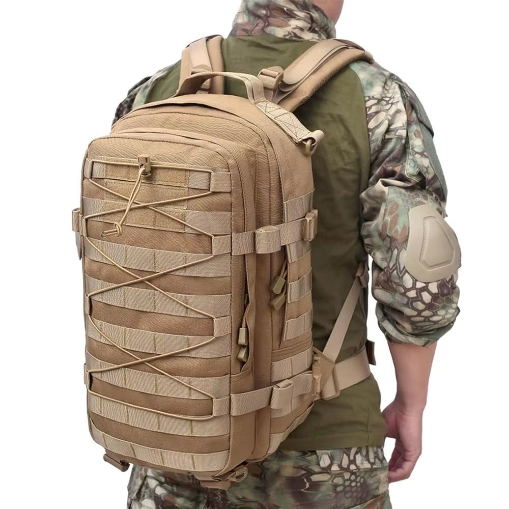 Tactical Backpack Molle EDC Tool Bag Outdoor Sports Mountaineering Hunting Bag Travel Trekking Fishing Multifunctional Backpack