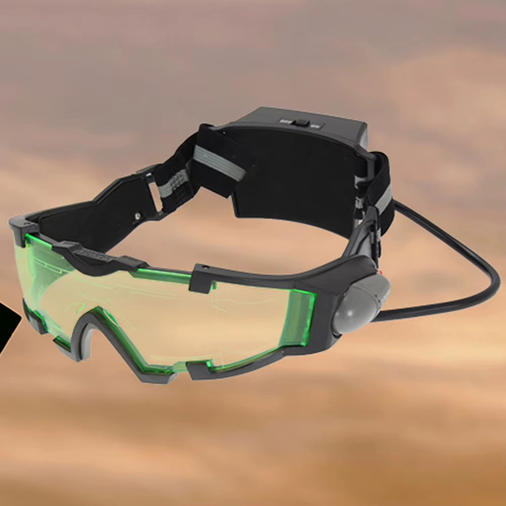 Transform Your Nighttime Adventures with Adjustable Night Vision Goggles - Ideal for Camping, Role Play, and Costumes!