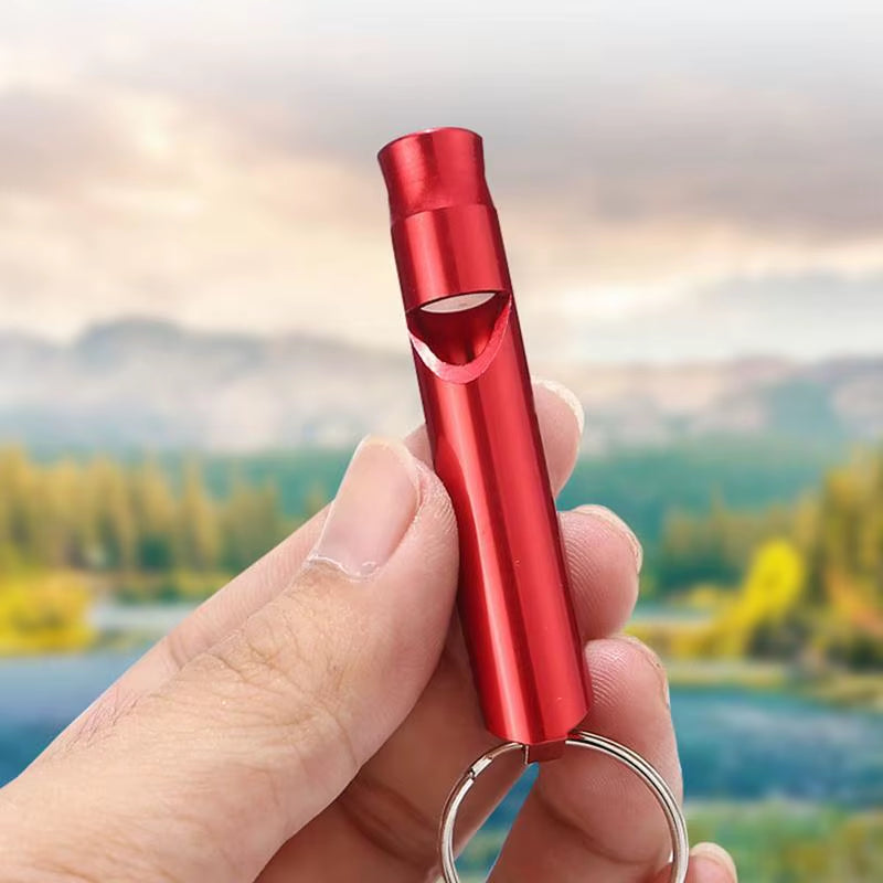 Outdoor Survival Whistle Pendant Keychain High Decibel Portable Rescuing Signaling Whistles Camping Tool Multifunction Whistle