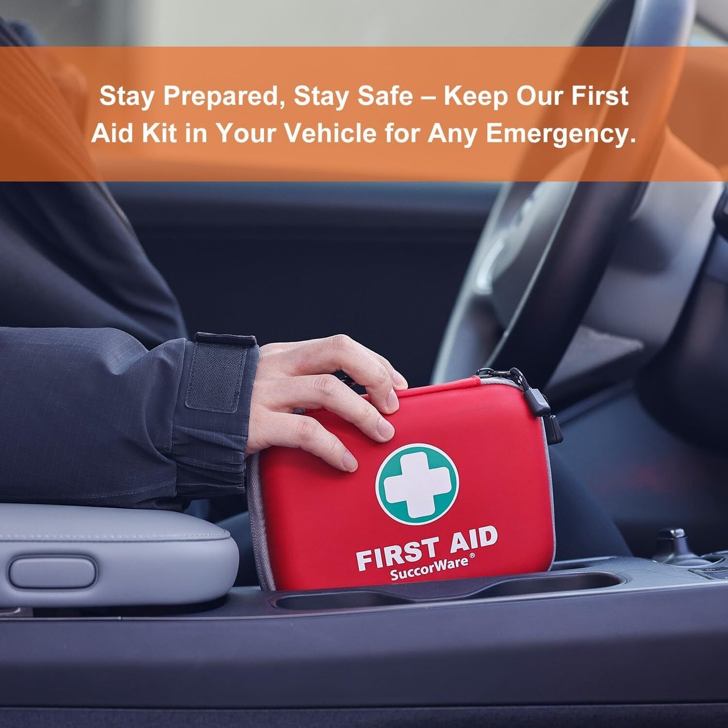 150-Piece Mini First Aid Kit - Essential Emergency Medical Kit for Home, Travel, and Outdoor Adventures