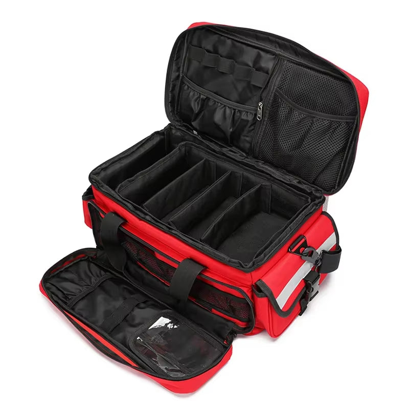 Ultimate Large Capacity First Aid Kit - Portable Outdoor Emergency Bag for Home and Travel
