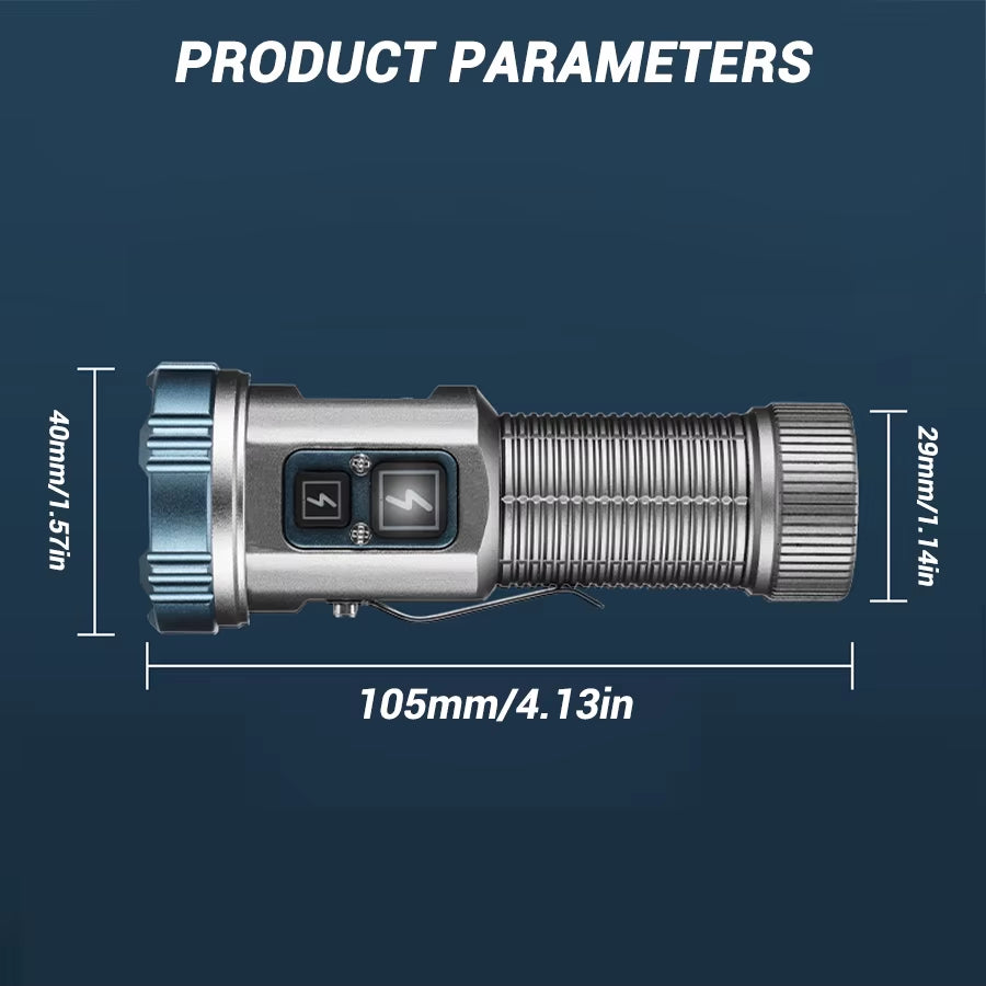 Ultra-Bright Waterproof LED Mini Flashlight - Your Ultimate Companion for Camping and Outdoor Adventures