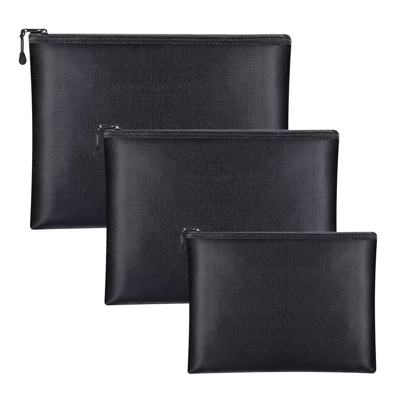 Ultimate Fireproof & Waterproof Document Envelope - Secure Your Valuables with Style in S/M/L Sizes