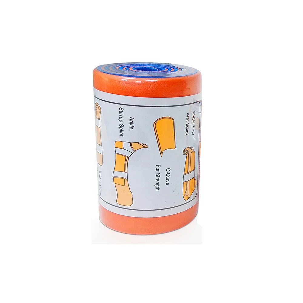 Versatile Aluminum First Aid Splint Roll - Essential Medical Polymer for Bone Stabilization in Emergencies and Outdoor Adventures