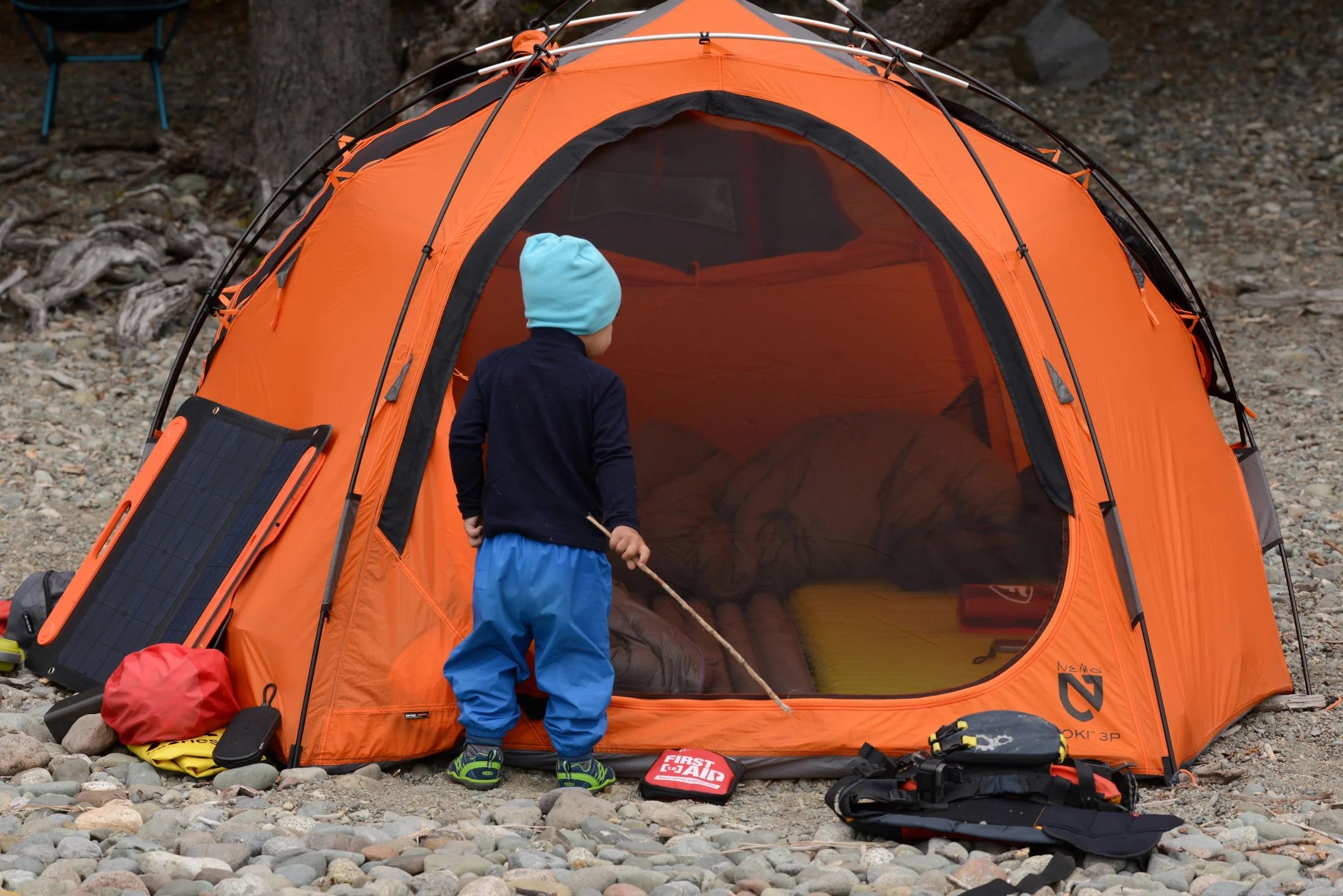 Essential Adventure First Aid Kit 1.0 - 49-Piece Emergency Gear for Campers and Hikers