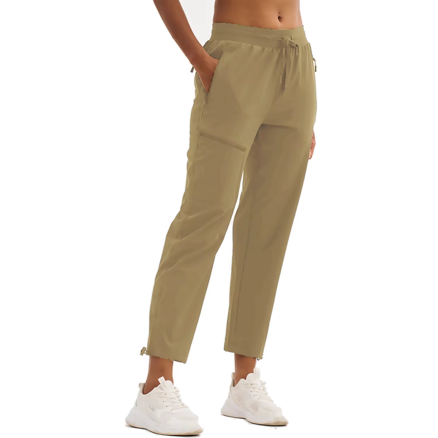 Elevate Your Outdoor Adventures with Women's Quick-Dry Hiking Pants - UPF 50 Cargo Style with Secure Zipper Pockets for Ultimate Comfort and Protection