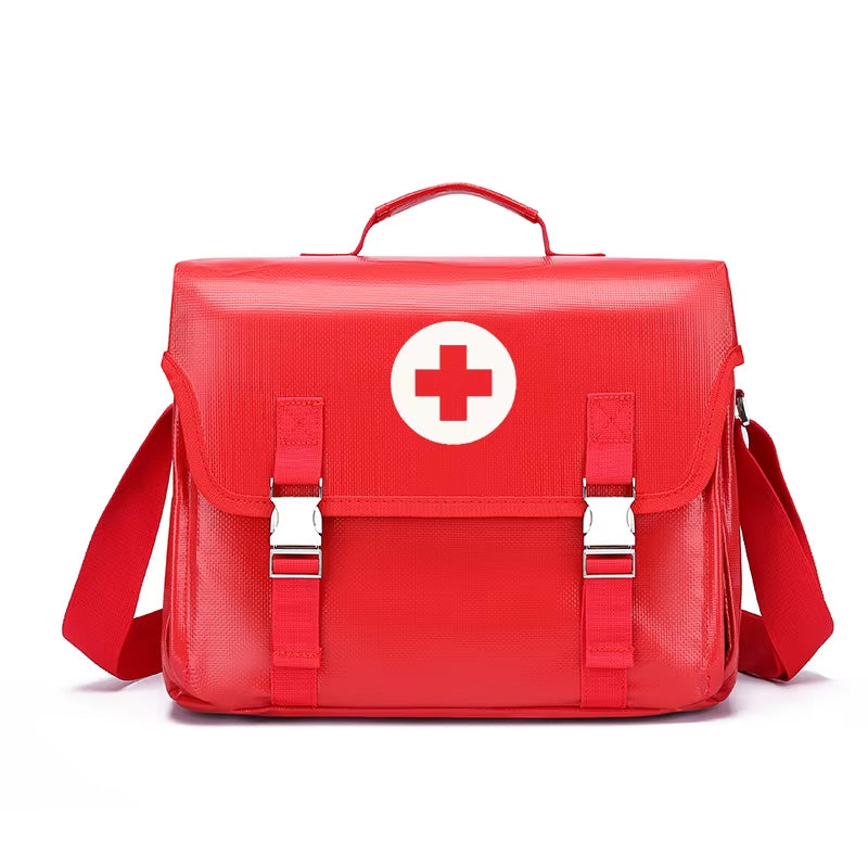 Outdoor Empty First Aid Kit Medical Kit Rescue Survival Kit Family Doctor Visiting Bag Waterproof Wear-Resistant Medical Kit