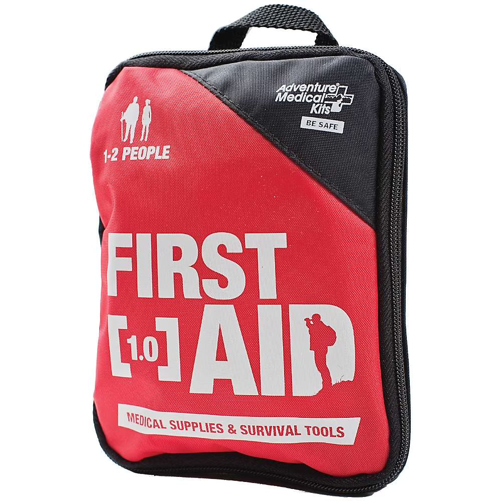 Essential Adventure First Aid Kit 1.0 - 49-Piece Emergency Gear for Campers and Hikers