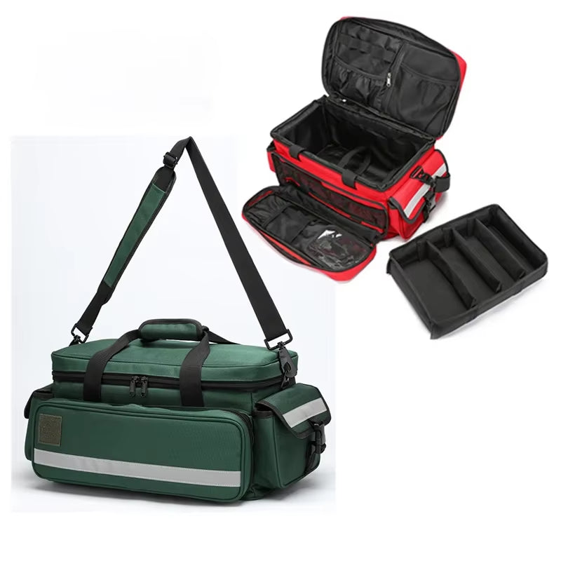 Ultimate Large Capacity First Aid Kit - Portable Outdoor Emergency Bag for Home and Travel