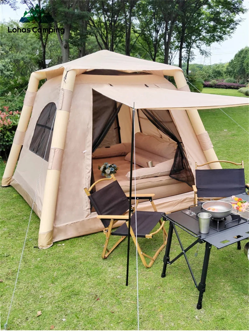 Lohascamping Inflatable Air Tent - Effortless One-Touch Setup for Family Adventures in Comfort