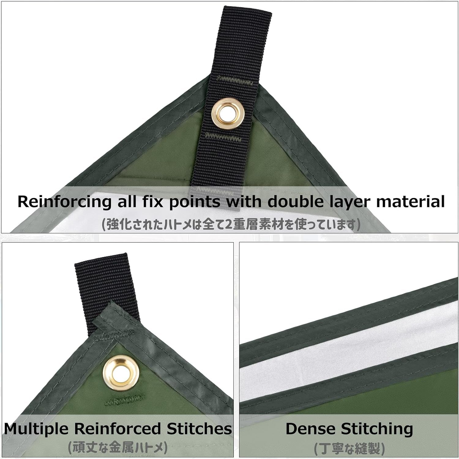 Ultimate Waterproof Camping Tarp & Hammock Rain Fly - Versatile Ground Cloth & Sunshade for Outdoor Adventures, Beach Days, and Picnics