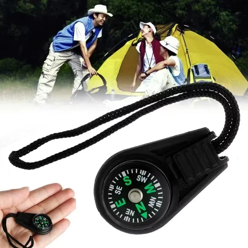 Explore the Outdoors with Our Colorful Mini Compass Keychain - Perfect for Camping, Hiking, and Adventure!