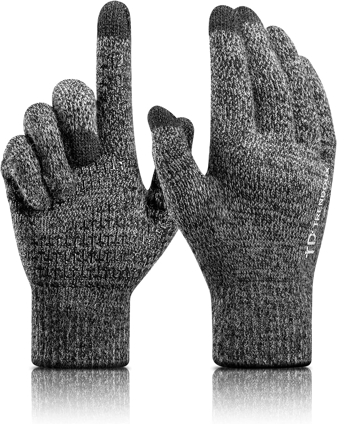 Stay Warm and Connected: Unisex Winter Gloves with Touchscreen Capability and Anti-Slip Design
