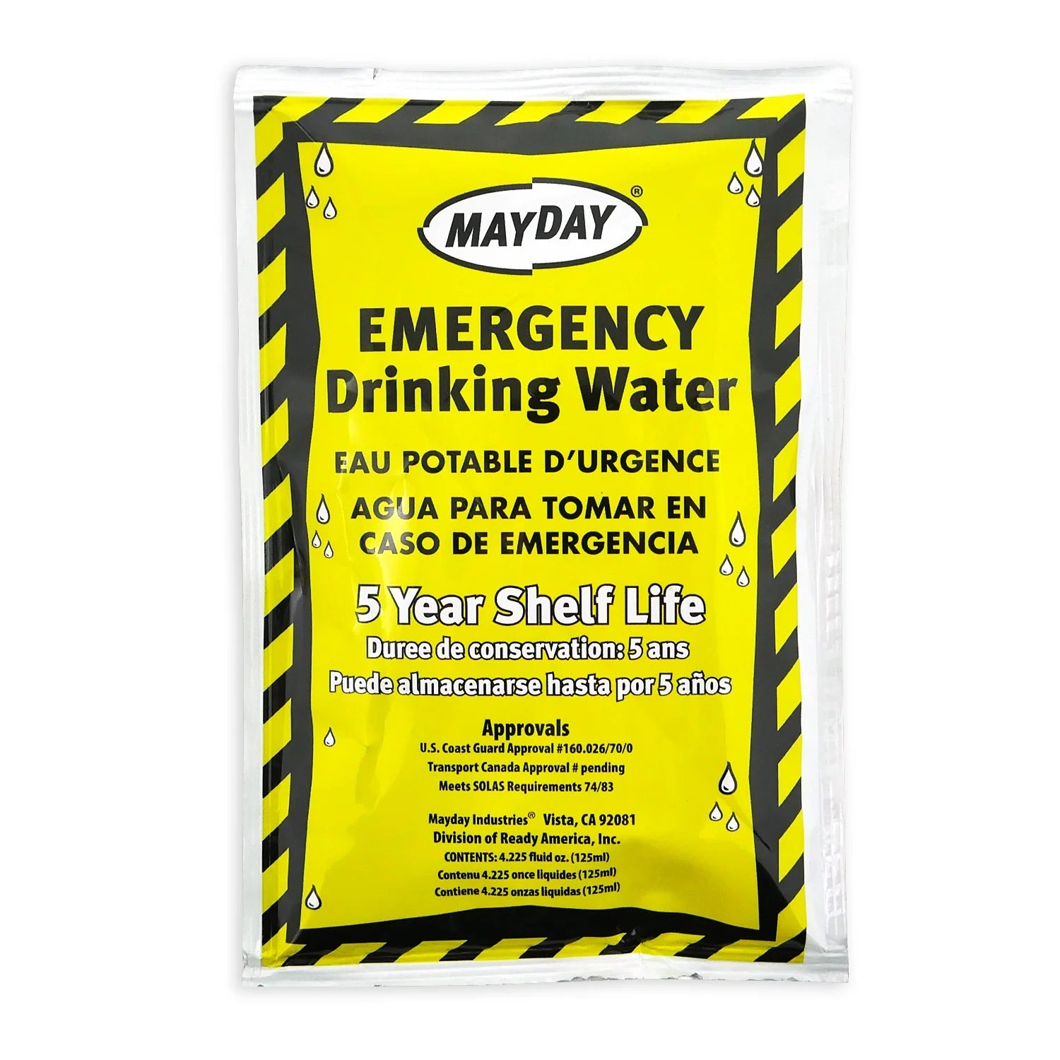 Essential 1-Day Emergency Survival Kit for One: Food, Water, and First Aid Supplies for Any Crisis