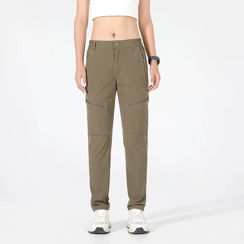 Elevate Your Outdoor Experience with Women's 4-Way Stretch Waterproof Hiking Pants - Ideal for Summer Adventures, Climbing, and Beyond!