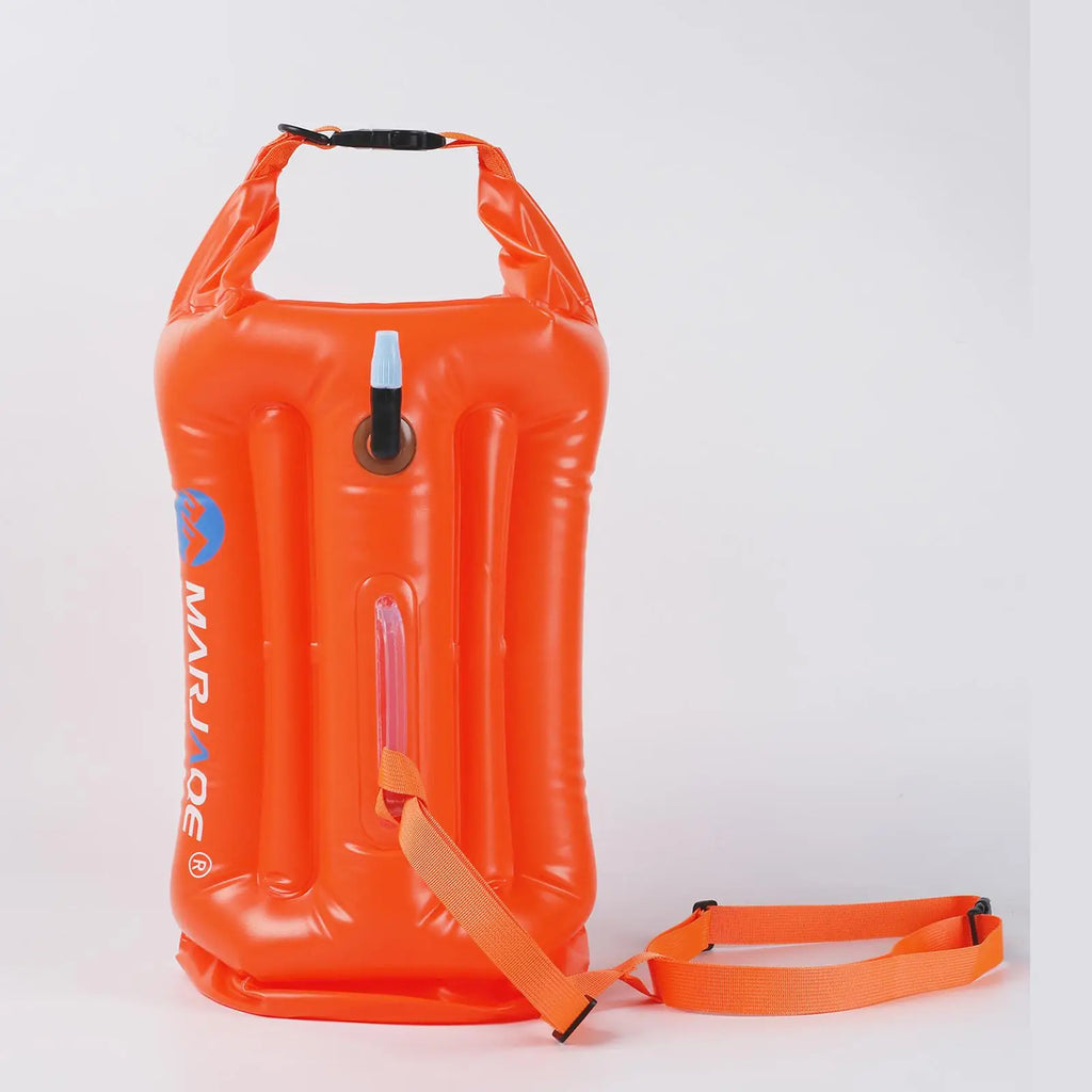 20L Inflatable Swim Buoy - Ultimate Safety Float for Open Water Swimming, Kayaking & More!