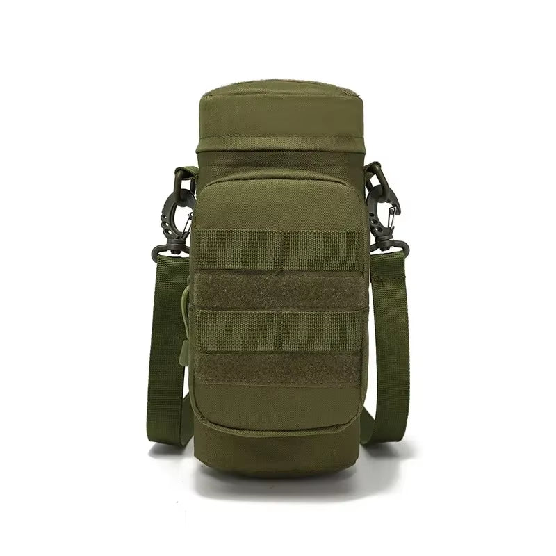 Tactical Molle Water Bottle Pouch Airsoft Kettle Waist Bags Hunting Climbing Hiking Outdoor Water Bottle Bag