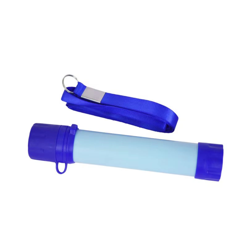1500L Outdoor Water Filter Personal Water Filtration Straw Emergency Survival Gear Water Purifier for Camping Hiking Climbing Ba
