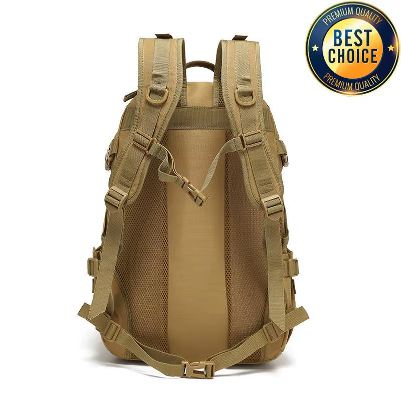 40L Tactical Reflective Backpack - Versatile Molle Camouflage Rucksack for Hiking, Camping, and Outdoor Adventures