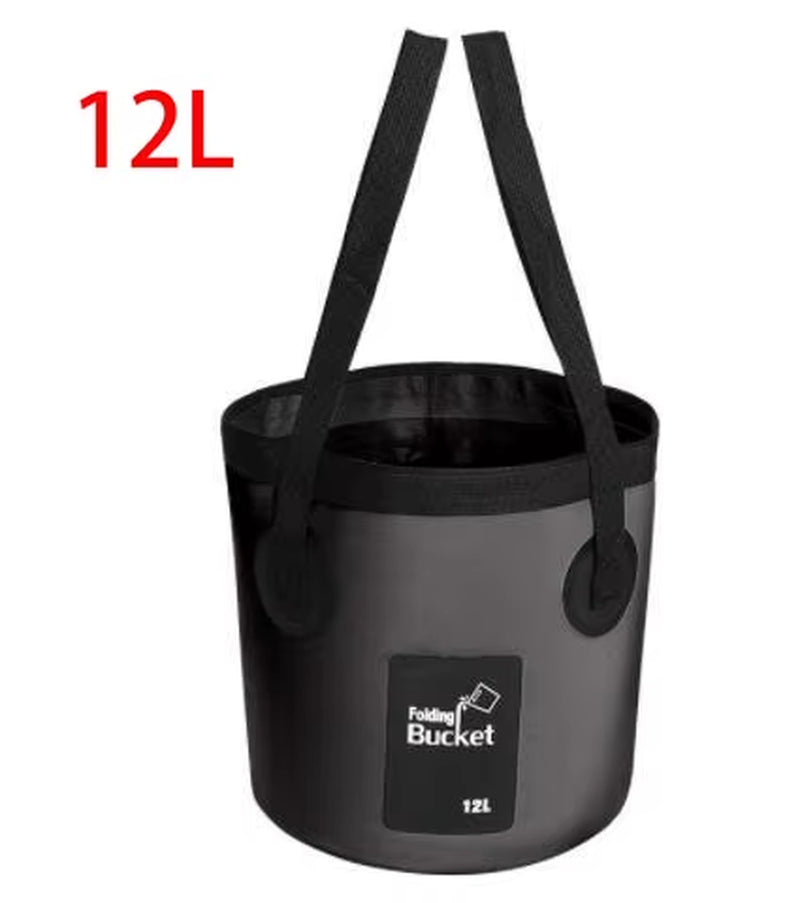 Discover the Ultimate 12/20L Foldable Waterproof Bucket for Outdoor Adventures and Easy Water Storage!