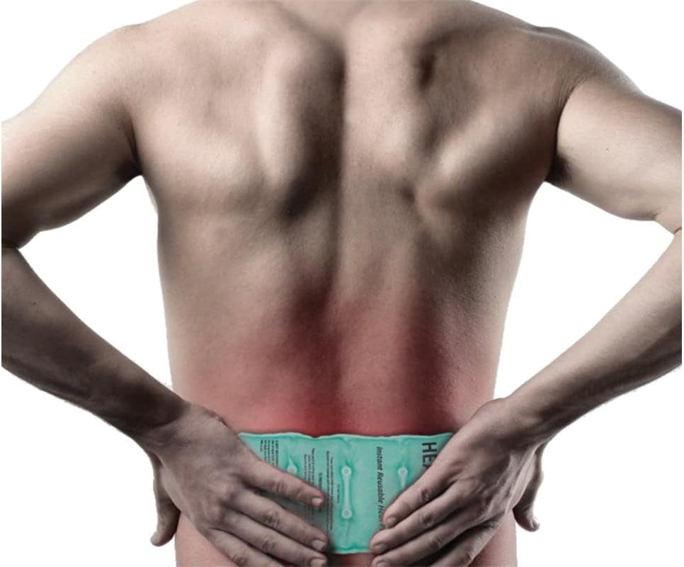 Instant Heat Packs Medium 2-Pack - Reusable Medical Grade Heat Therapy for Muscle Aches & Pain Relief - Made in USA - Fast & Hot Heating Pads for On-the-Go Comfort