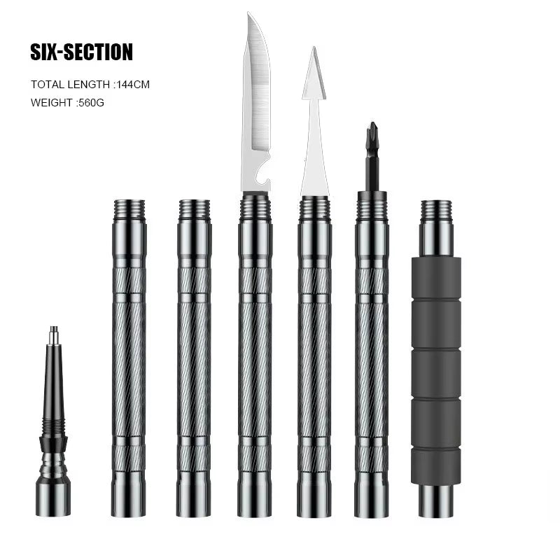 CEOI GWOK Ultra-Light Compact Trekking Poles with Quick Lock System & Ergonomic Grip - Ideal for Hiking, Climbing & Trekking Adventures