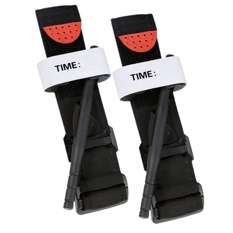 Essential Tactical First Aid Tourniquet for Outdoor Adventures - Portable Emergency Rescue Tool