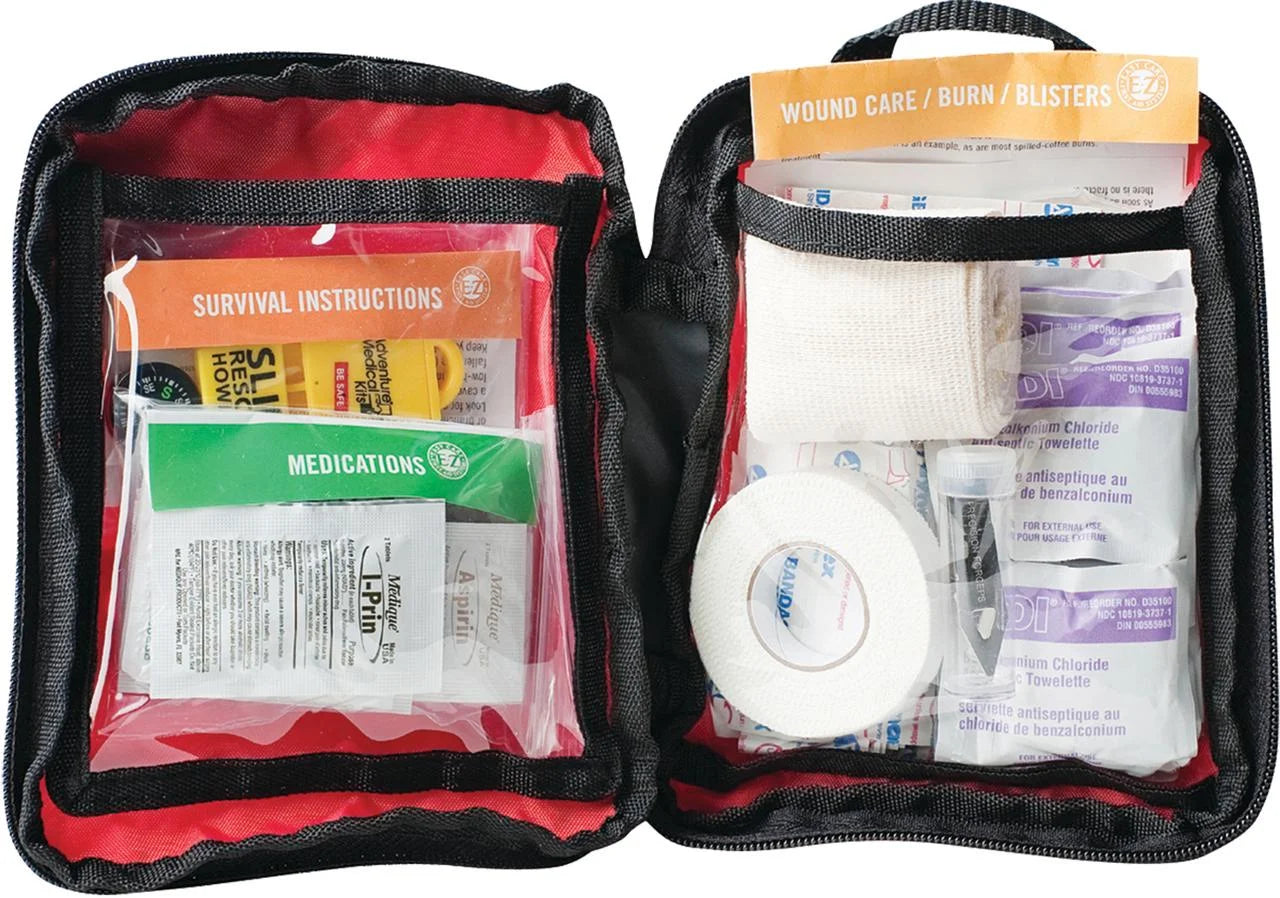 Essential Adventure First Aid Kit 1.0 - 49-Piece Emergency Gear for Campers and Hikers