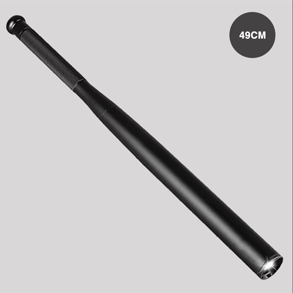 Self Defense Flashlight Stick LED Waterproof Baseball Bat Aluminium Alloy Torch for Emergency Self Defense anti Riot Equipment