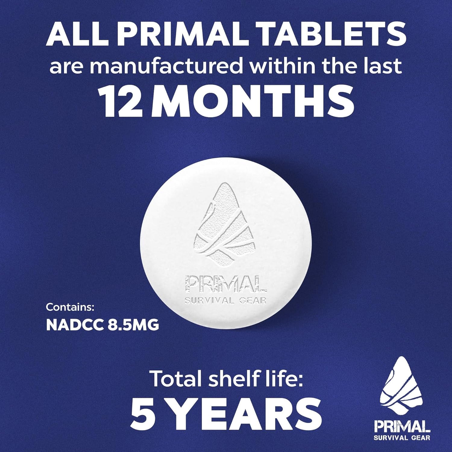 Ultimate Water Purifier Tablets – Essential Emergency Water Filtration for Hiking, Camping, and Survival – 100 Tablets for Safe Drinking Water – Purificador De Agua - 1L