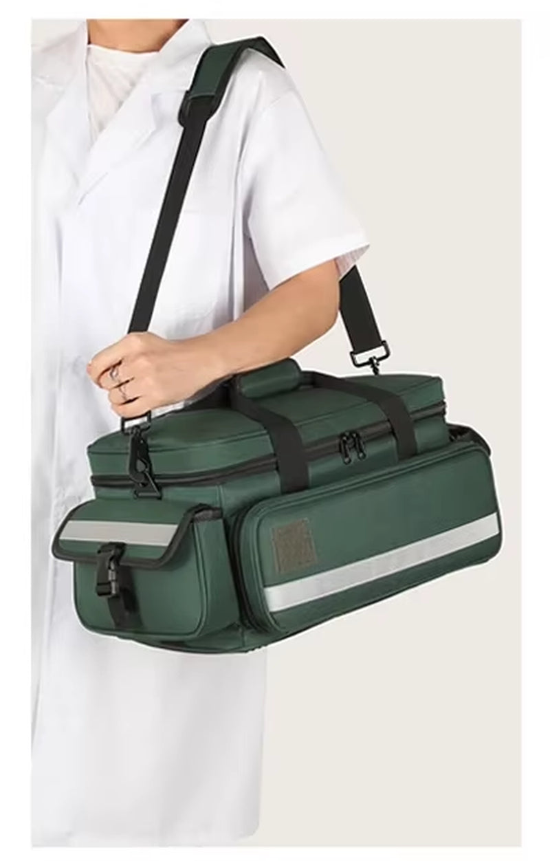 Ultimate Large Capacity First Aid Kit - Portable Outdoor Emergency Bag for Home and Travel