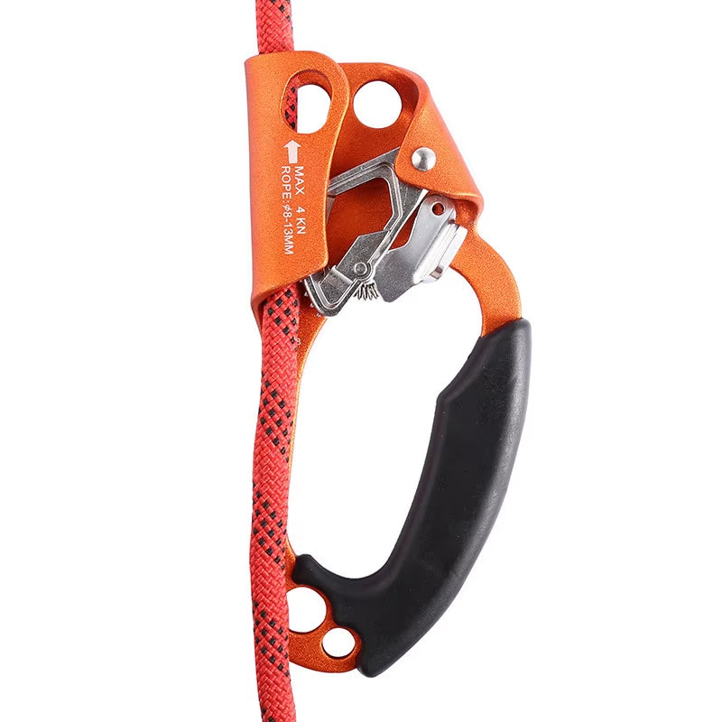 Elevate Your Climbing Game with the Premium Rock Climbing Hand Ascender - Ultimate SRT Device for Left & Right-Handed Mountaineers