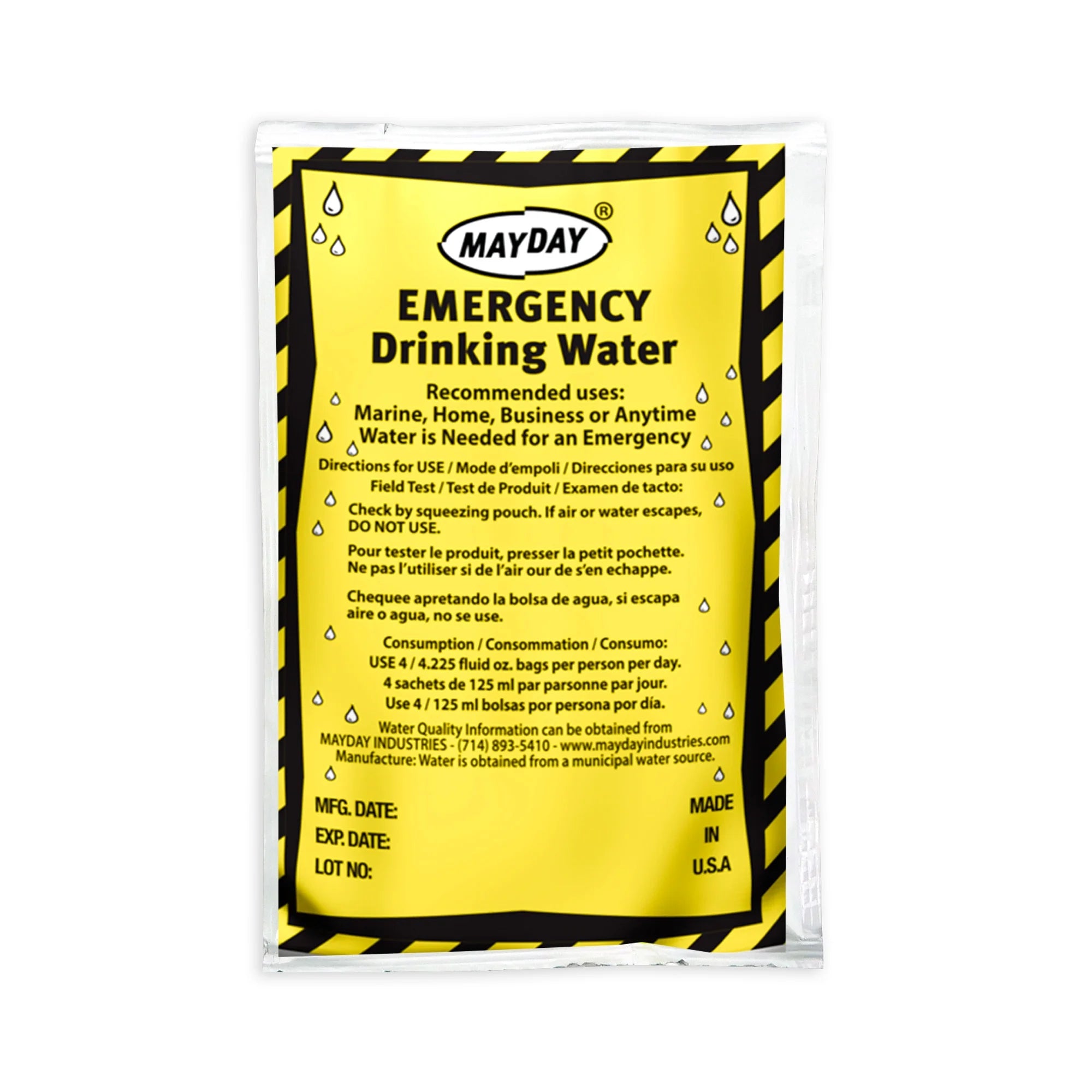 Essential 1-Day Emergency Survival Kit for One: Food, Water, and First Aid Supplies for Any Crisis