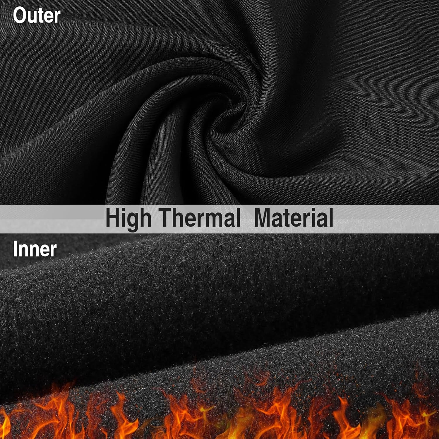 2 Pack Winter Neck Gaiter & Face Mask - Windproof Fleece Scarf for Men & Women, Perfect for Cold Weather Sports