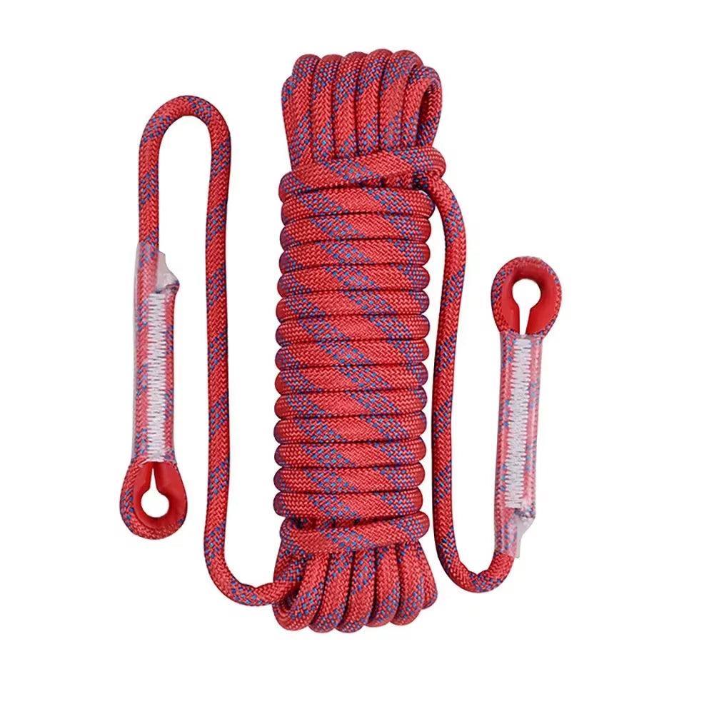 12Mm Safety Life Rope Climbing Rope Static Rock Mountaineering Rope Outdoor Survival Fire Escape Car Rescue 10M 20M 30M 50M