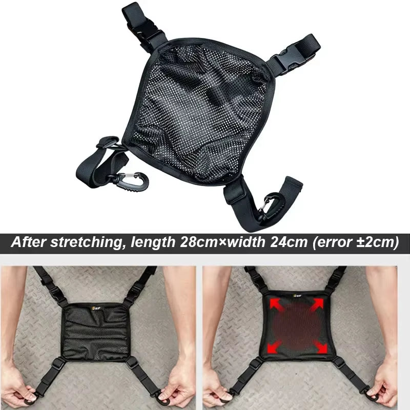 Versatile Tactical Helmet Bag - Multi-Purpose MOLLE Storage Pouch for Hunting and Airsoft Gear